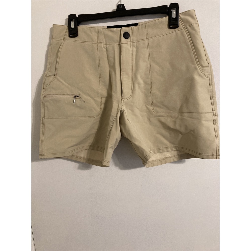Ibex Women's Shorts Beige 8 Climacool Cirrus Outdoor Elastic Waist #830
